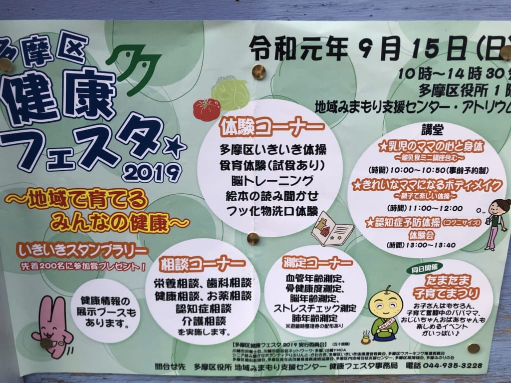 健康フェスタ（2019年撮影）