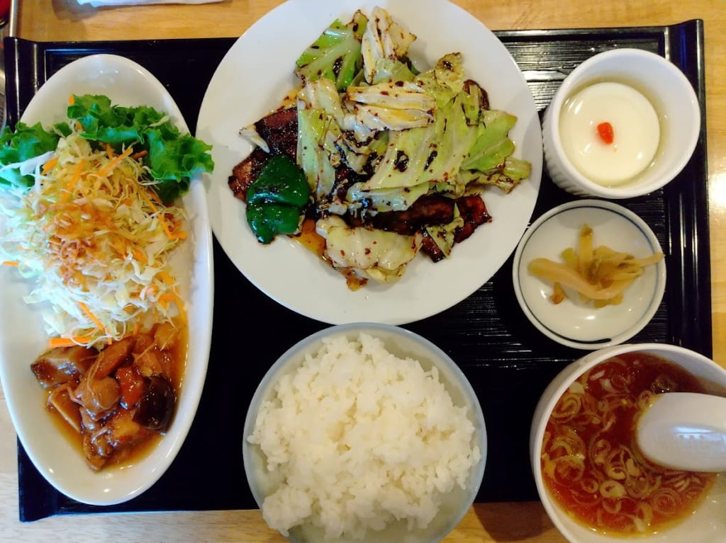 回鍋肉定食2