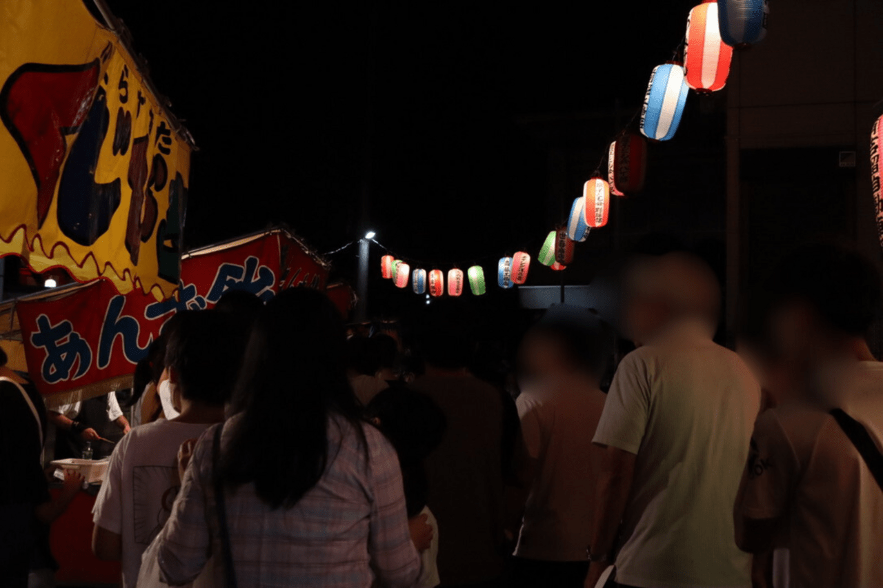 2023年の堰盆踊り大会の写真③