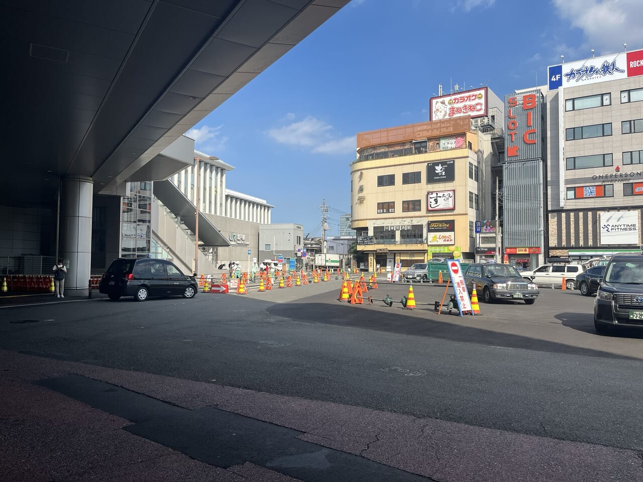 登戸駅 現在のタクシー乗り場2