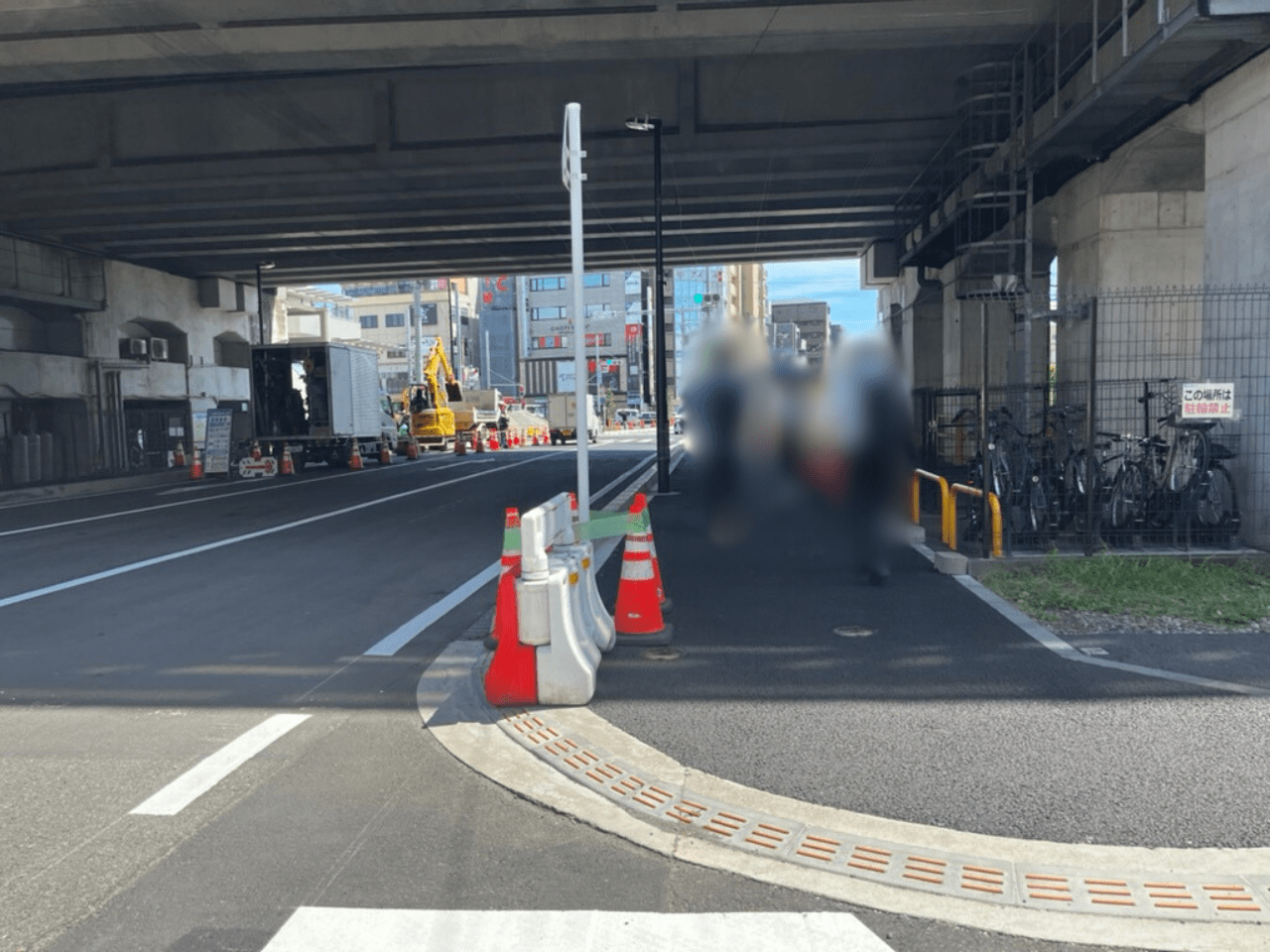 小田急登戸駅高架下の開通-4