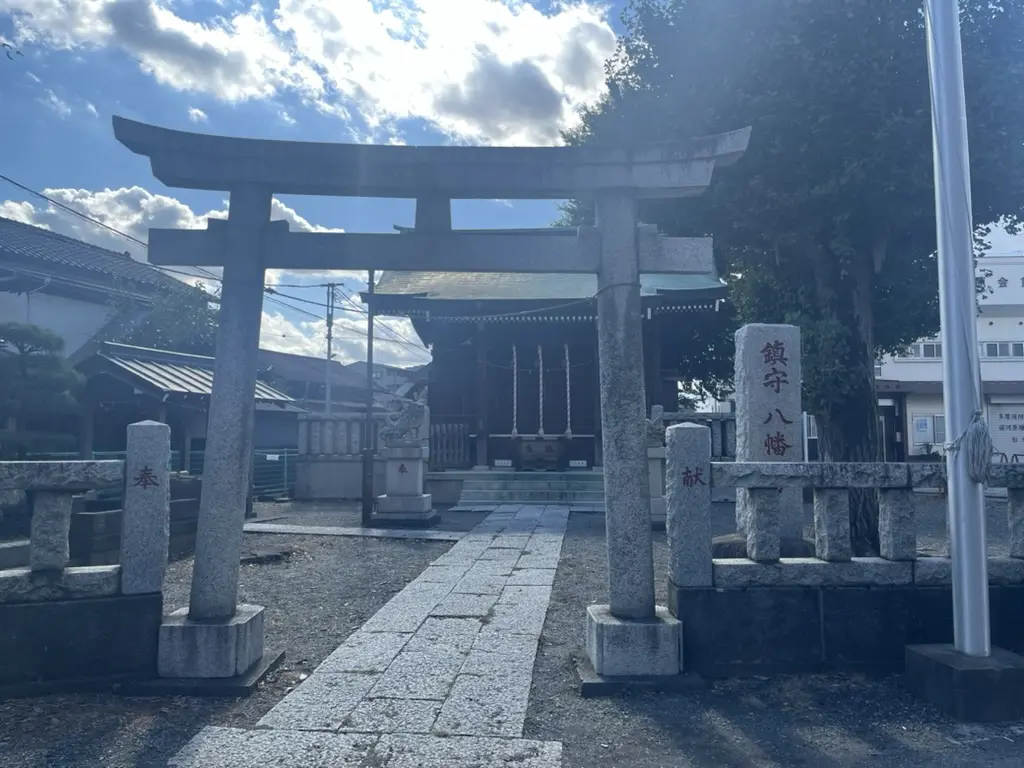 宿河原八幡宮の外観写真-2