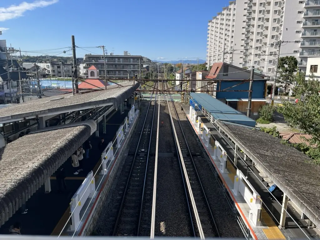 JR南武線中野島駅 設置されたホームドアの写真-2