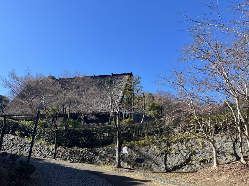 日本民家園の外観-1