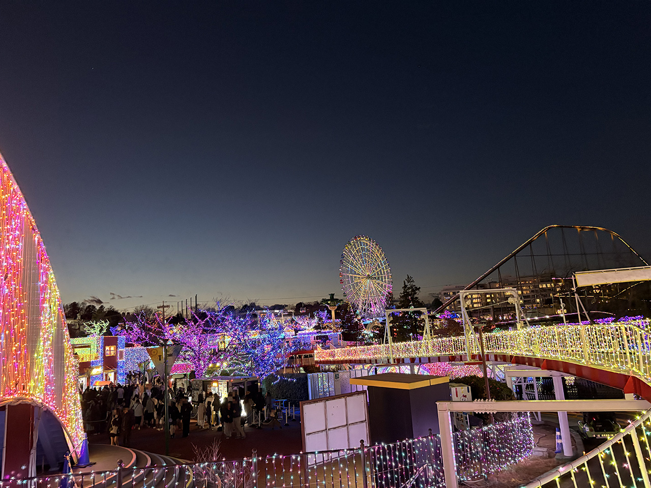 よみうりランドのジュエルミネーション