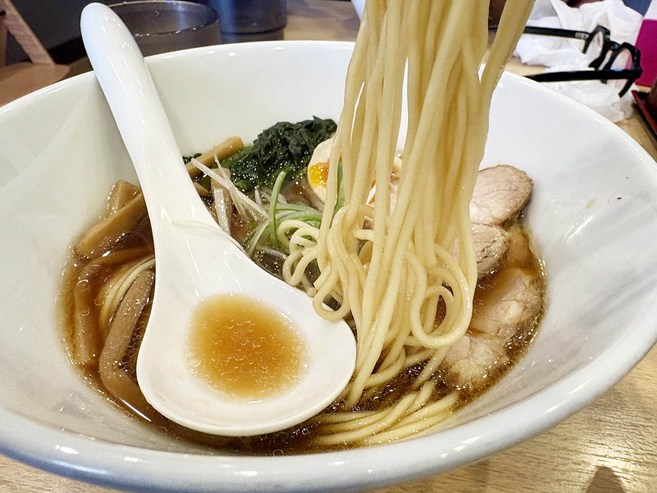 ら〜めんだい屋の焼きあご出汁ラーメン（醤油）