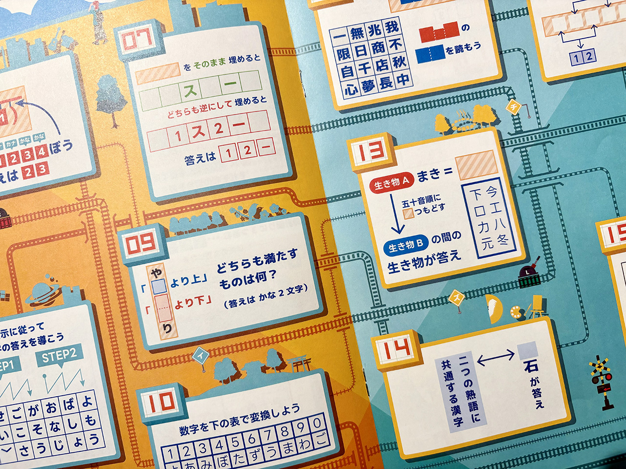 小田急謎街トレイン2026のパンフレットの一部