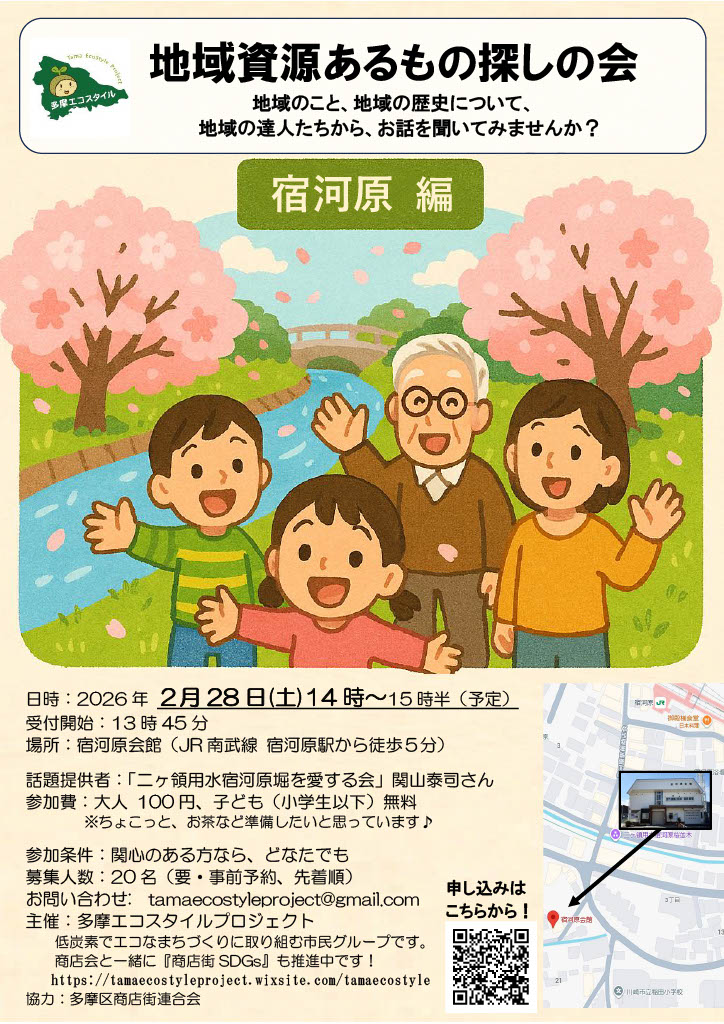 地域資源あるもの探しの会宿河原編