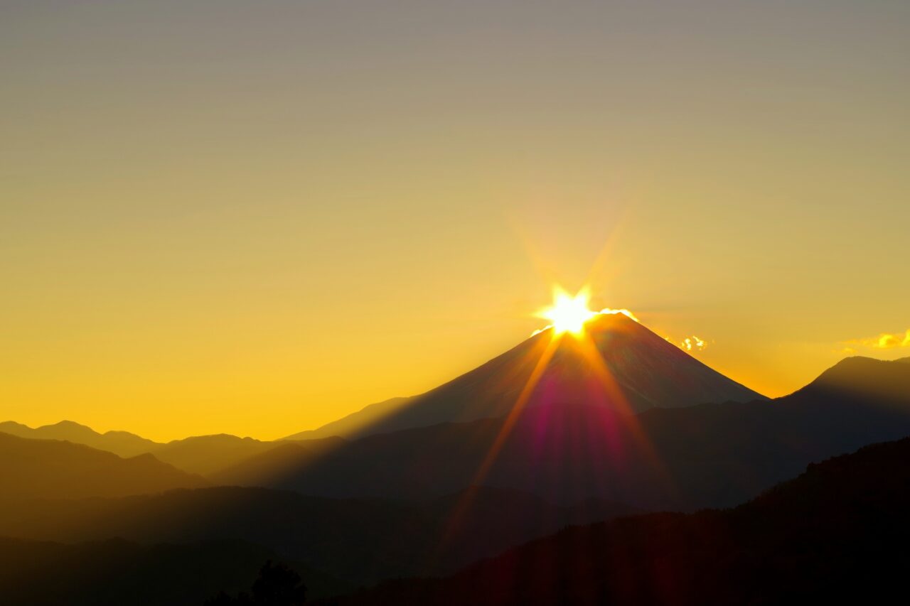 ダイヤモンド富士のイメージ画像