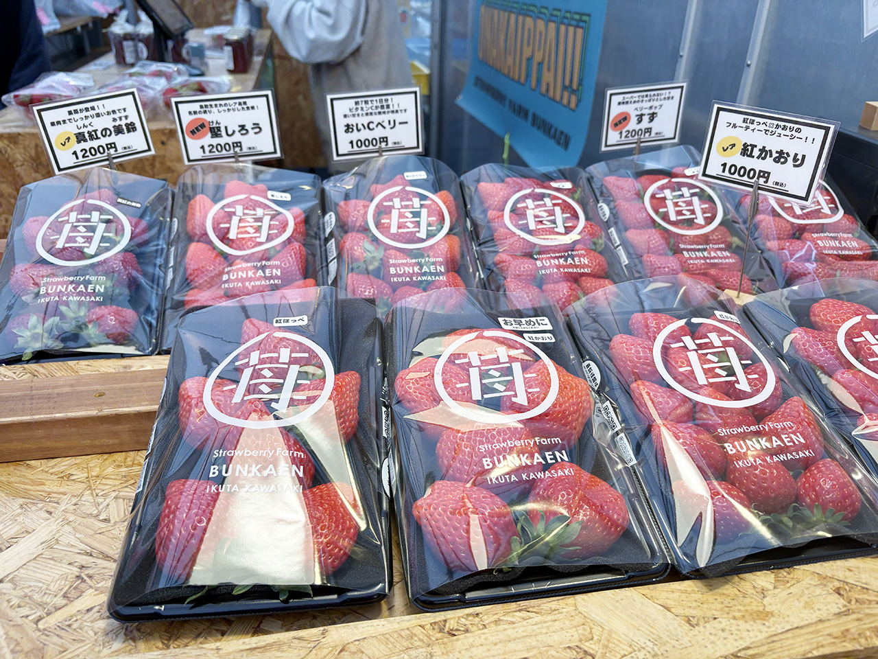 BUNKAENの店頭販売