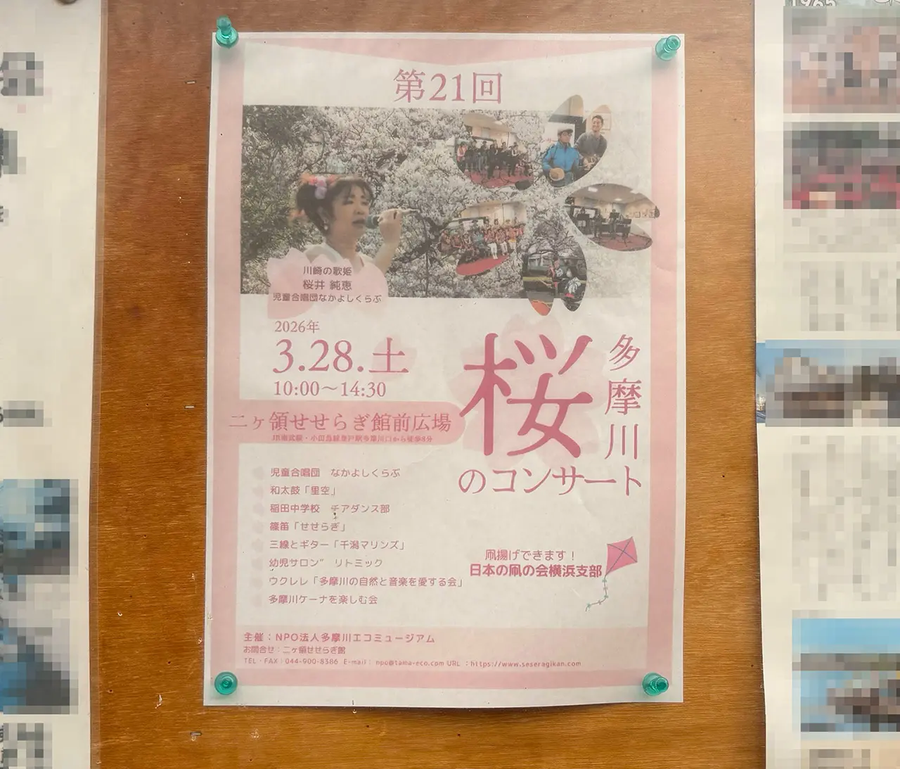 多摩川桜のコンサート2026