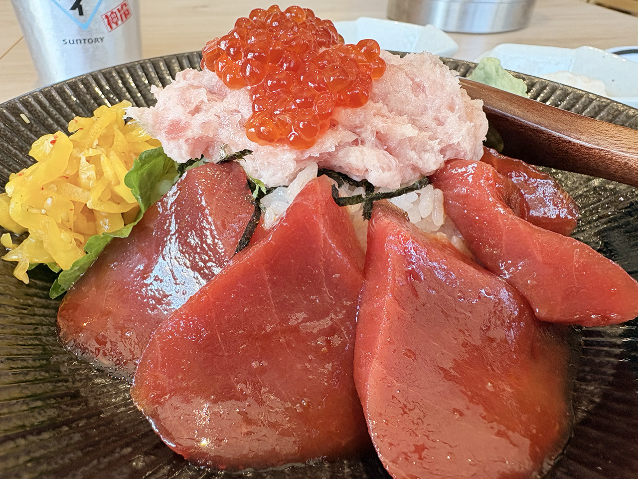 二代目どん平の本鮪ばらちらし「竹」