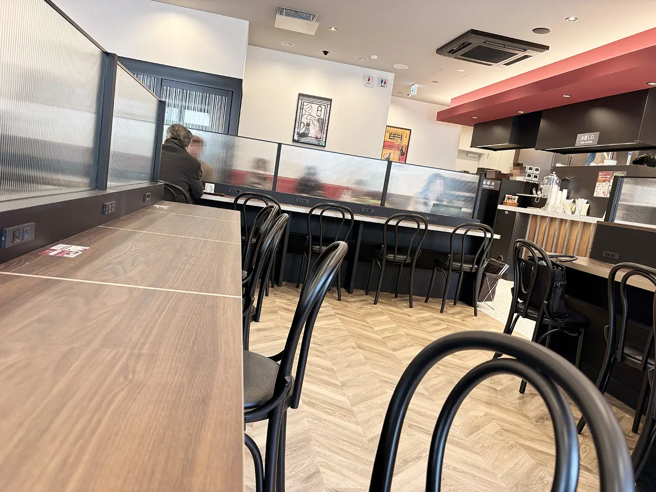 カフェベローチェ向ヶ丘遊園店の店内