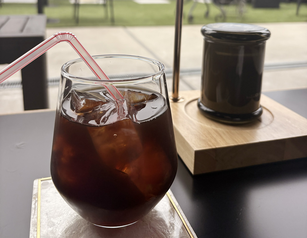 7sky lounge caffeのアイスコーヒー