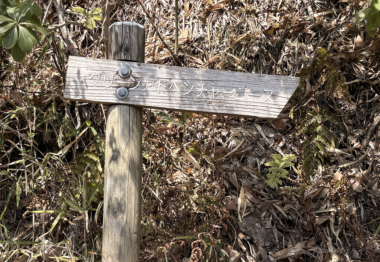 生田緑地のグリーンアドベンチャー