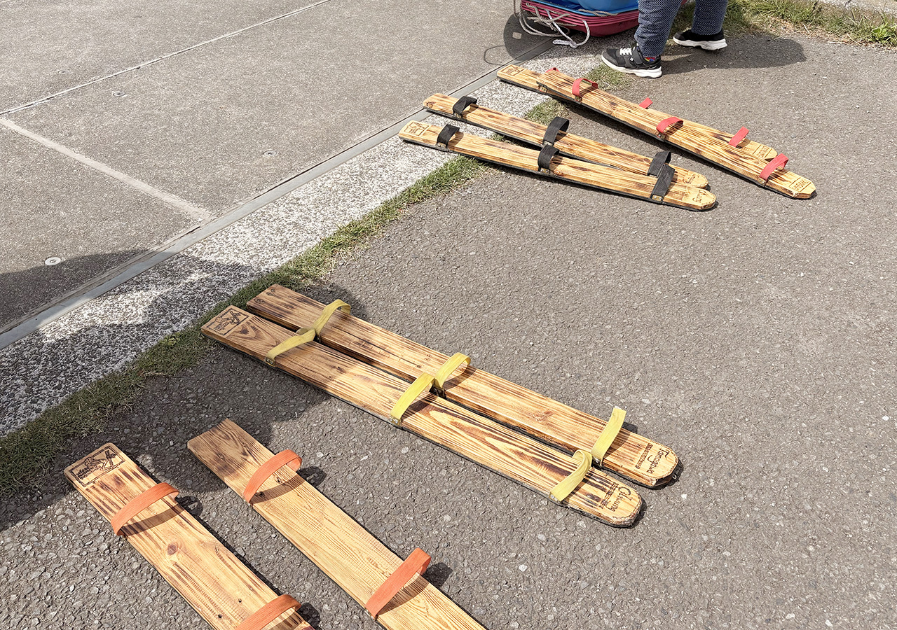 かわさき水辺の楽校の外遊び