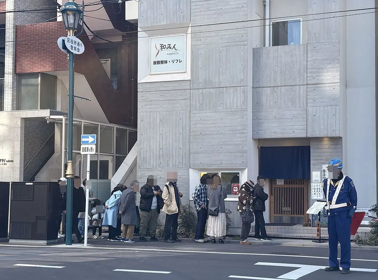 四代目 手打ちそば 登喜和屋のランチ行列