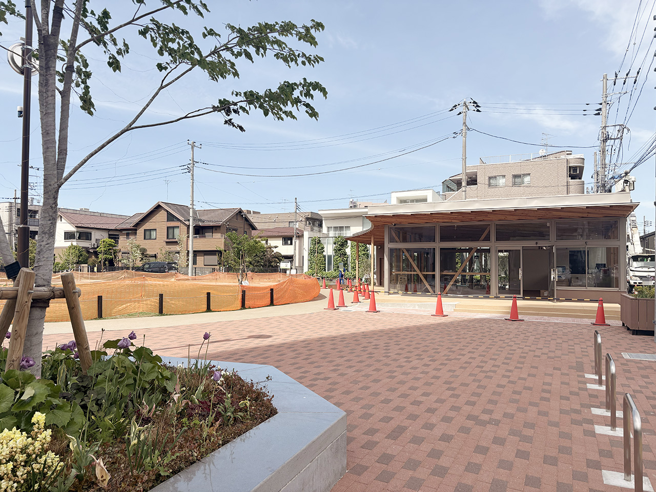 登戸つくりと公園カフェオープン前