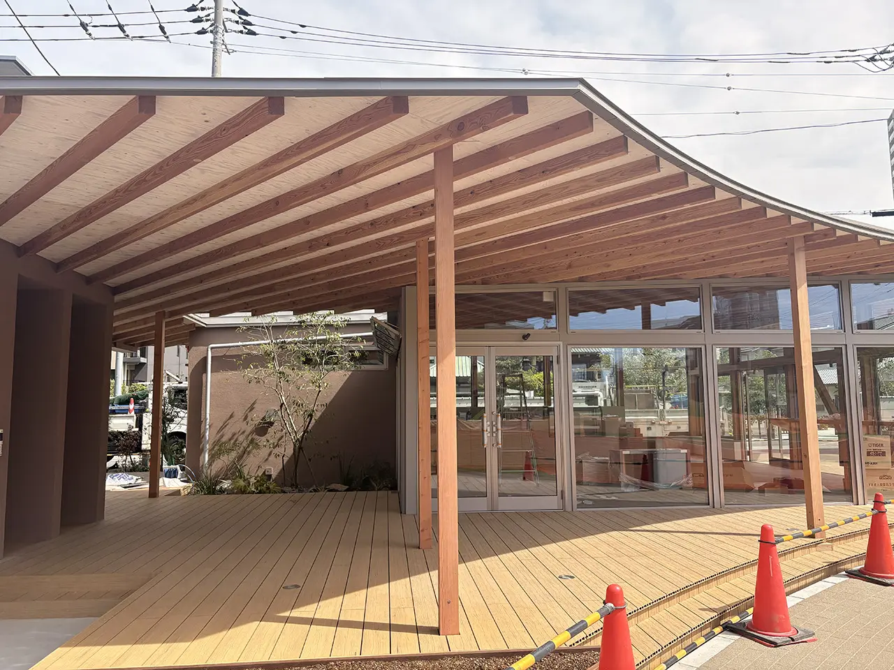 登戸つくりと公園カフェオープン前