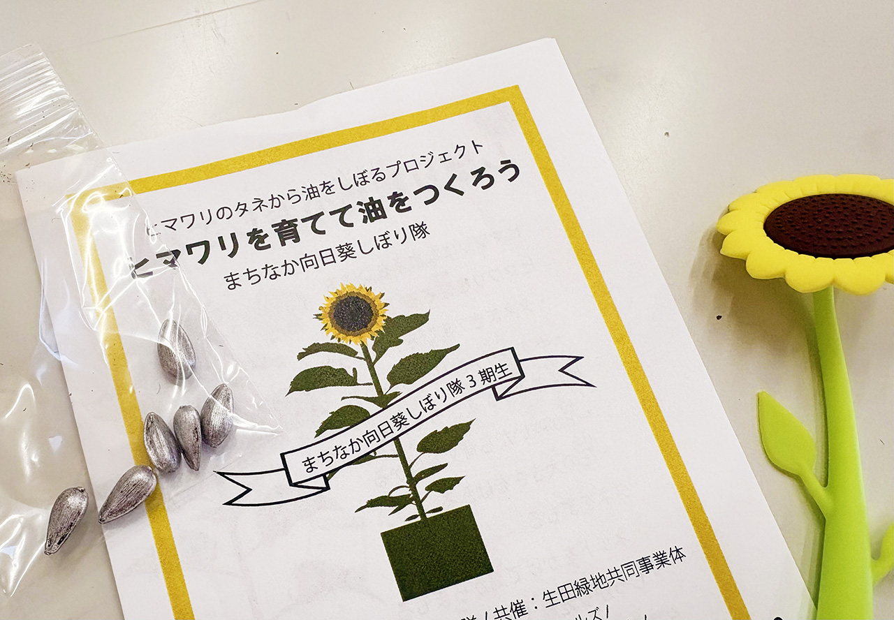 まちなか向日葵しぼり隊2026年種まき講座