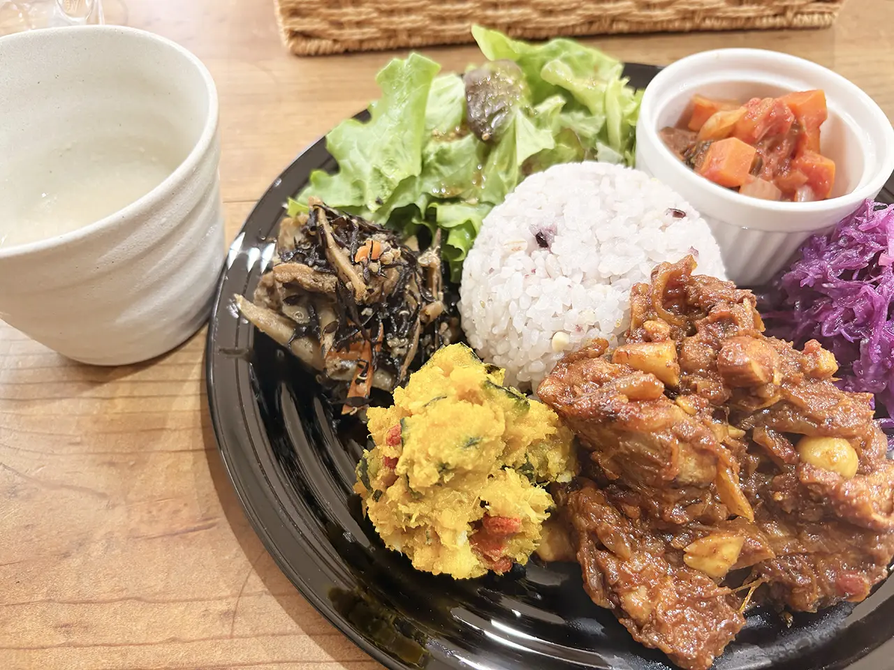 CozyPlace CAFEのランチプレート