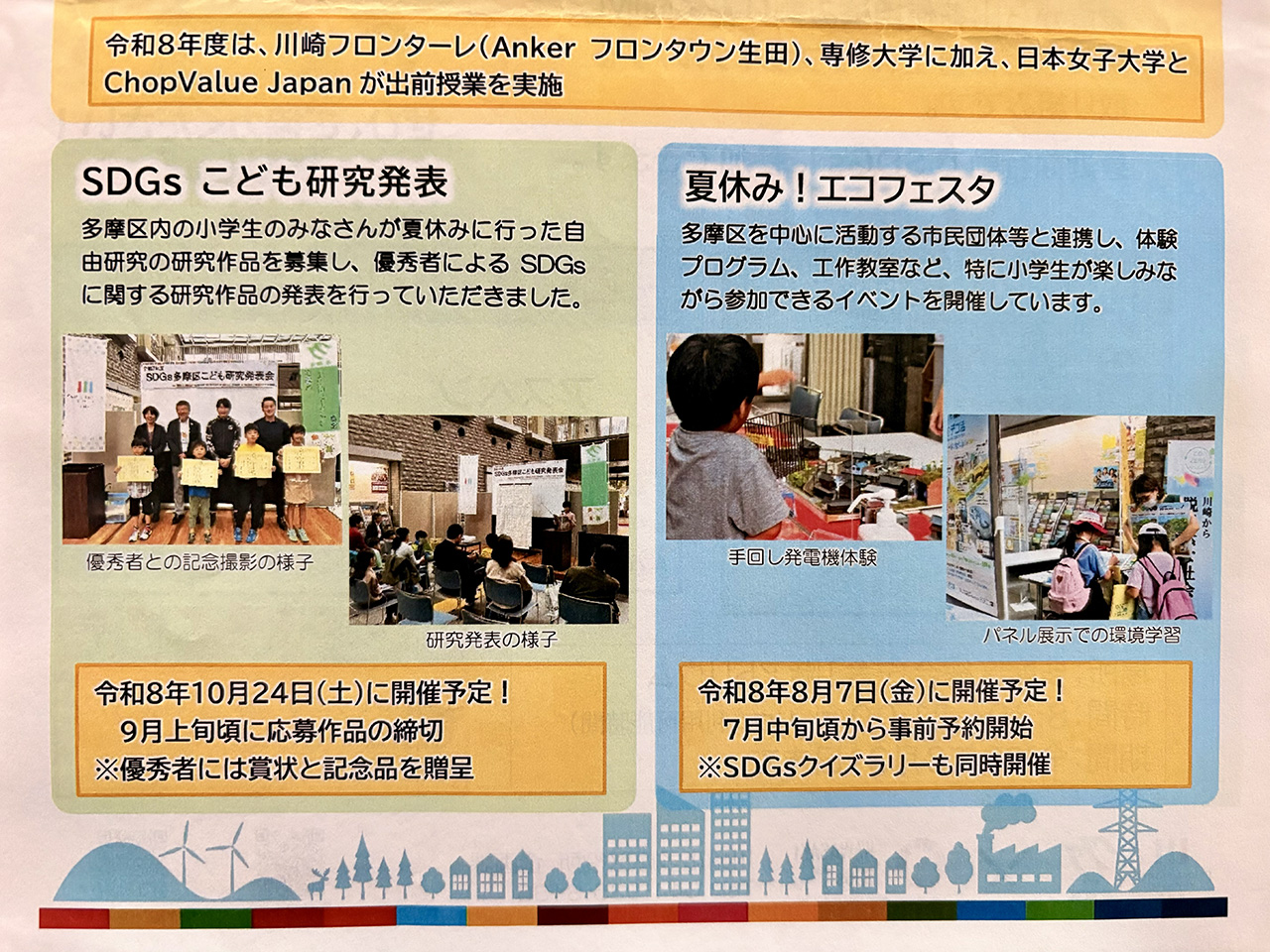 多摩区のSDGsの取り組み