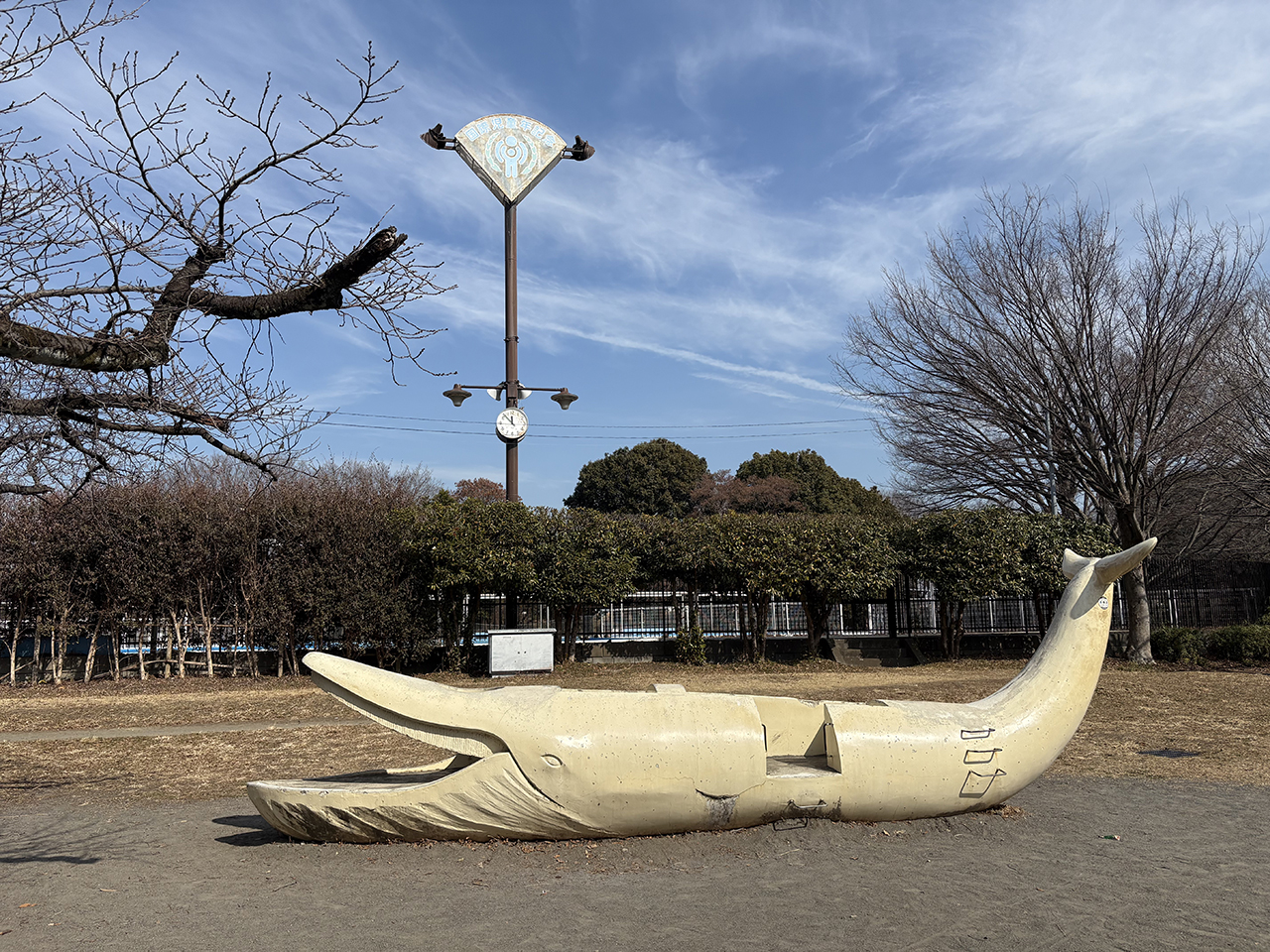 くじら公園こと「稲田公園」