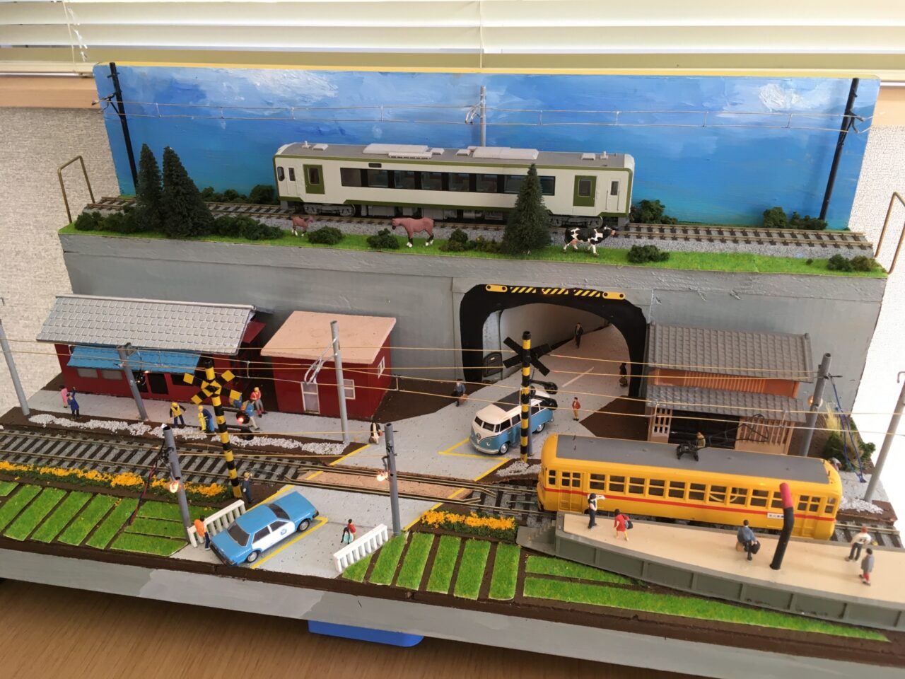鉄道ジオラマのイメージ画像